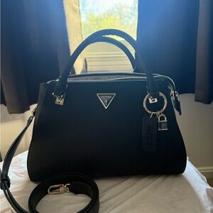 GUESS Elegant Black Satchel